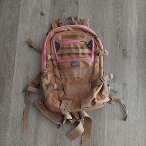 TRT Tactical Backpack Brown & Pink
